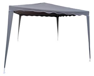 Κιόσκι κήπου, Gazebo, Σκούρο γκρι, 300x300x250 cm
