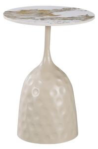 Βοηθητικό τραπεζάκι, Amphora, Pako, Καπουτσίνο 40x40x60 cm
