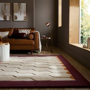 Covor Apex Border Wool Visiniu 120x170 cm