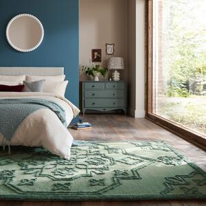 Covor Sable Vintage Wool Albastru 160x230 cm