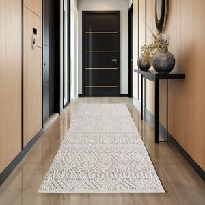 Covor traversa Helix etno V3 Crem 80x150 cm