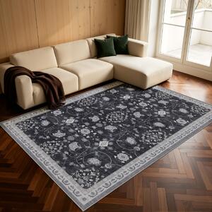 Covor Dreptunghiular INKA V6 Negru 120x170 cm