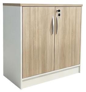 Dulap birou Armadi, Bej, 80x40x80 cm