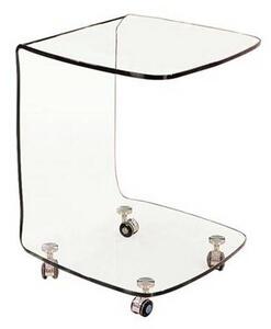 Τραπεζάκι Βοηθητικό Trolley Glasser 45x45x60cm ΕΜ726,1