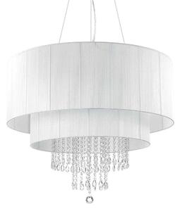 Φωτιστικό Οροφής Opera 165011 90x83/270cm 10xE27 60W White Ideal Lux