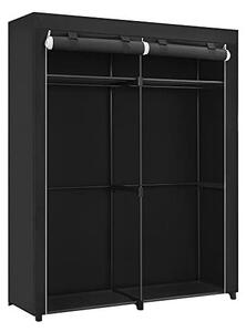 Πτυσσόμενη Ντουλάπα, Songmics, Μαύρο, RYG02BK, 43 x 140 x 174 cm