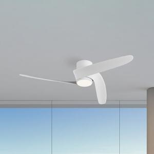 Mantra Iluminación Έξυπνος ανεμιστήρας οροφής LED Groenland S, λευκός, DC, αθόρυβος, CCT, ρυθμιζόμενος, Λευκό, Σαλόνι / τραπεζαρία, Μέταλλο, σύγχρονο