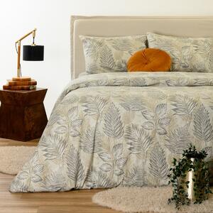 Φανελένια Παπλωματοθήκη Μονή (165x245) Melinen Winter Line Noor Beige