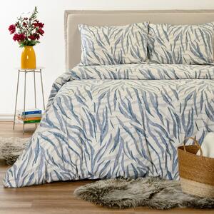 Φανελένια Παπλωματοθήκη Μονή (165x245) Melinen Winter Line Crystal Blue