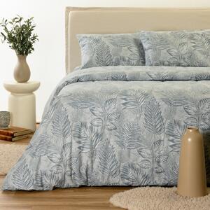 Φανελένια Παπλωματοθήκη Μονή (165x245) Melinen Winter Line Noor Grey