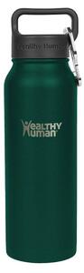 Μπουκάλι Θερμός Stein Healthy Human με χωρητικότητα 621ml και διατήρηση θερμοκρασίας 12h ζεστό / 24h κρύο - Forest Green