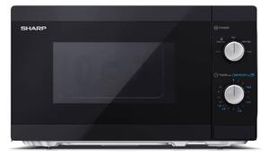 Φούρνος Μικροκυμάτων Sharp YC-MS01E-B Με Χωρητικότητα 20L Και Ισχύ 800W