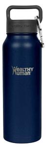 Μπουκάλι Θερμός Stein Healthy Human με χωρητικότητα 621ml και διατήρηση θερμοκρασίας 12h ζεστό / 24h κρύο - Navy
