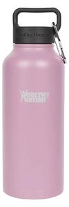 Μπουκάλι Θερμός Stein Healthy Human με χωρητικότητα 950ml και διατήρηση θερμοκρασίας 12h ζεστό / 24h κρύο - Petal Pink