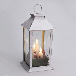 Χριστουγεννιάτικο Φανάρι Led Με Μπαταρία (14x14x29) K-M ANX000070