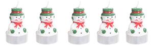 Χριστουγεννιάτικα Κεριά Ρεσώ (Σετ 5τμχ) A-S Snowman 113559