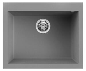 Νεροχύτης κουζίνας QUADRA 110 Titanium 73 ELLECI 61x50cm