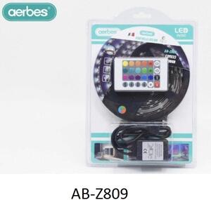 Ταινία LED με τηλεχειριστήριο RGB 2*2m AB-Z809 AERBES Aerbes