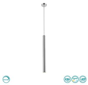 Φωτιστικό Κρεμαστό Viokef Elliot 4201701 Χρώμιο Dimmable