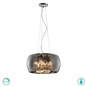 Φωτιστικό Κρεμαστό Trio Lighting Vapore 311210506 D40 Χρώμιο