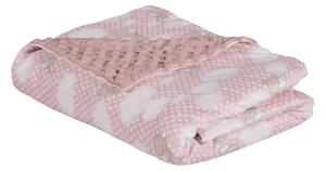 DAS BABY ΚΟΥΒΕΡΤΑ FLEECE 75X100 RELAX 4902 PINK