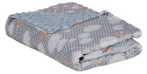 DAS BABY ΚΟΥΒΕΡΤΑ FLEECE 75X100 RELAX 4903 BLUE