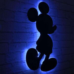 Διακοσμητικό Τοίχου Με Φως Led Mickey Mouse 395NGR1898 32x50cm Blue-Black Wallity