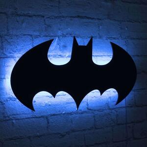 Διακοσμητικό Τοίχου Με Φως Led Batman 395NGR1838 50x25cm Blue-Black Wallity