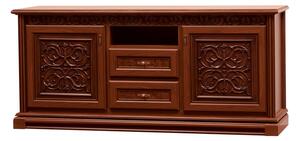 Ξύλινο Έπιπλο Τηλεόρασης HEGG Chesnut/MDF Provence Μ188.5xΠ48×Υ82.5