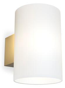 Herstal - Evoke Φωτιστικό Τοίχου IP44 Large Satin Brass/Opal Herstal