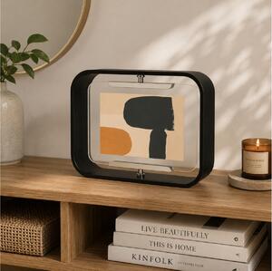 Κορνίζα Bellwood Umbra 2 όψεων, με διαστάσεις 16x5x22cm και διαστάσεις φωτογραφίας 10x15cm - Black