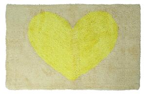 Πατάκι Μπάνιου (50x80) San Lorentzo Heart Μπεζ