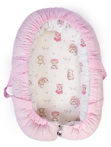 Φωλιά Ύπνου Dimcol Bear's Nest 04 White - Pink