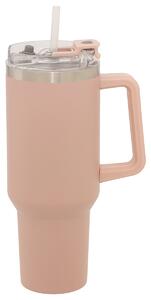 Κούπα Θερμός Με Λαβή & Καλαμάκι 1.2lt F-V Alex 198062 Pink