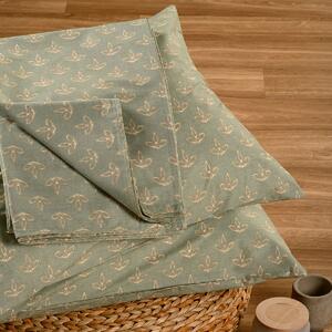 Σεντόνι Υπέρδιπλο Με Λάστιχο + Μαξιλαροθήκες Melinen Ultra Line Mini Chantal Aqua