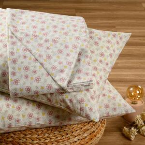 Σεντόνι Υπέρδιπλο Με Λάστιχο + Μαξιλαροθήκες Melinen Casual Line Mini Chloe Aqua