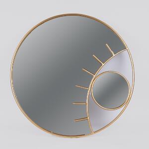 Διακοσμητικός Καθρέφτης Τοίχου (Φ70x2.5) Estheti 751-11048