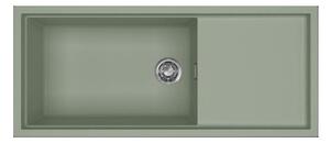 Νεροχύτης κουζίνας SINTESI 510 Sage Green 82 ELLECI 116x50cm