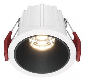 Χωνευτό Σποτ Οροφής Alfa LED 10W 3000K Μαύρο-Λευκό DL043-01-10W3K-RD-WB MAYTONI DL043-01-10W3K-RD-WB Ασπρόμαυρο