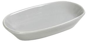 Πιατάκι Σερβιρίσματος Stoneware Light Grey Essentials ESPIEL 12x7εκ. OWA111K12