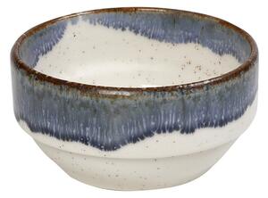 Μπωλ Σερβιρίσματος Stoneware Reactive Blue Essentials ESPIEL 14x6,5εκ. OWR118K6