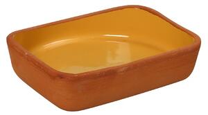 Πυρίμαχο Terracotta Yellow ESPIEL 16,5x12x4,5εκ. NAK134K12-1