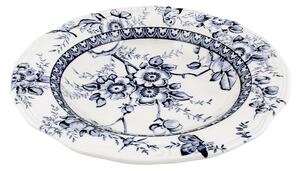 Πιάτο Βαθύ Stoneware Λευκό-Μπλε Tif-Blue Oriana Ferelli 24εκ. PS00310224