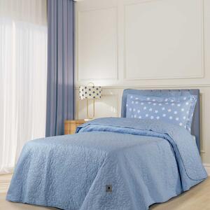 Κουβερλί Microfiber Μονό 160x220εκ. Essential 3413 Σιέλ Greenwich Polo Club