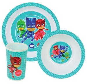 Παιδικό Σετ Φαγητού 3τμχ PJ Masks ANGO 005559