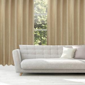 Κουρτίνα Συσκότισης Με Τρουκς Polyester 140x270εκ. Curtain Line 2247 Μπεζ Das Home