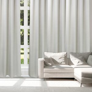 Κουρτίνα Μέτριας Σκίασης Με Τρουκς Polyester 140x270εκ. Curtain Line 2242 Εκρού Das Home