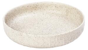 Μπωλ Σερβιρίσματος Ρηχό Stoneware Gobi White-Sand Matte ESPIEL 15x3,7εκ. OW2024K6