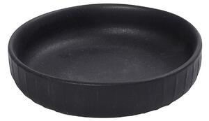 Μπωλ Σερβιρίσματος Ρηχό Stoneware Gobi Black-Sand Matte ESPIEL 15x3,7εκ. OW2040K6