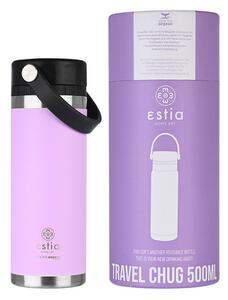 Μπουκάλι Θερμός Travel Chug Save The Aegean Lavender Purple 500ml - Estia